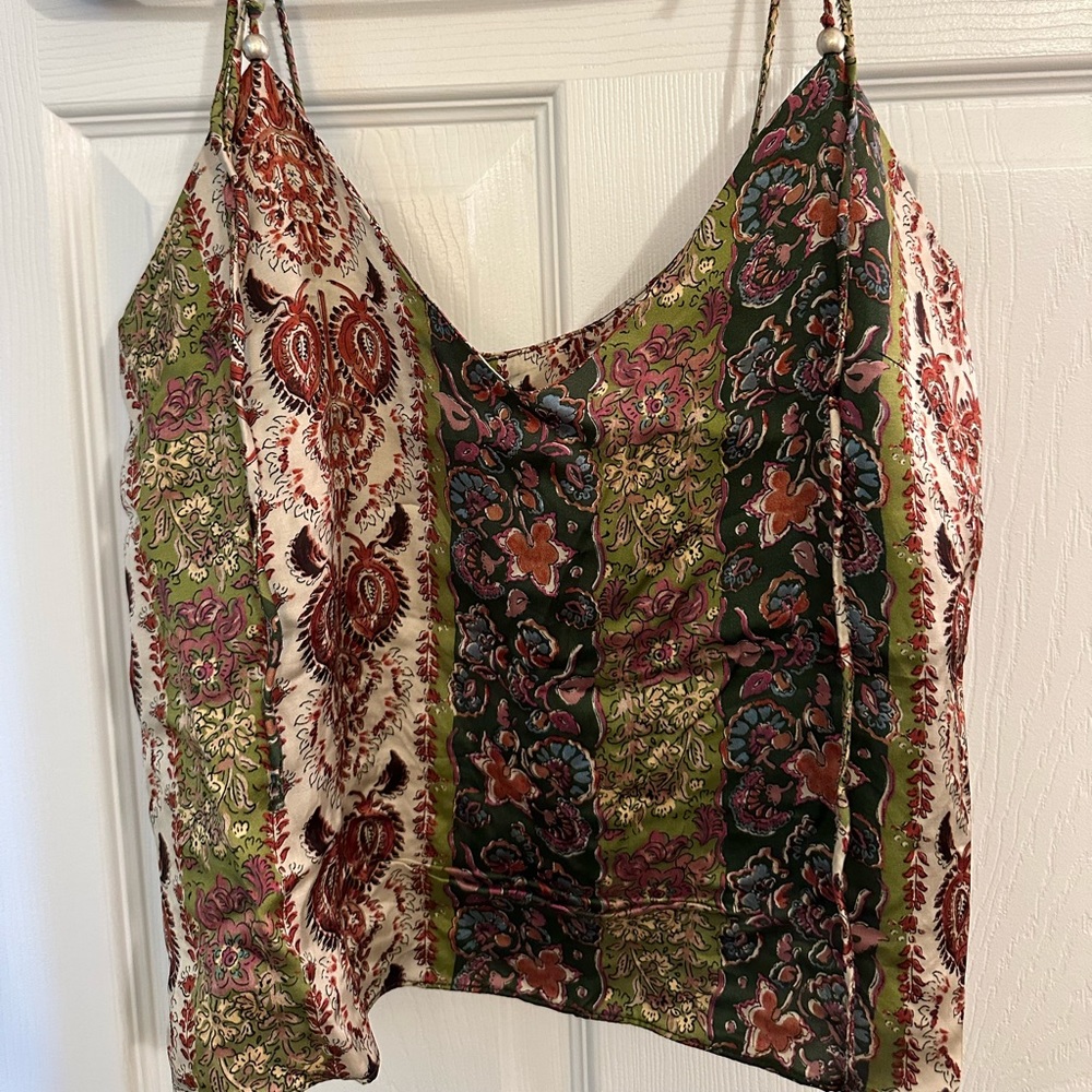 Zara Tie Strap Crop Top